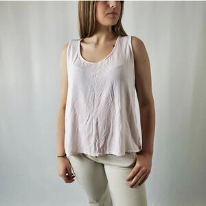 Mono B  Activewear Overlay Tee Shirt - Large